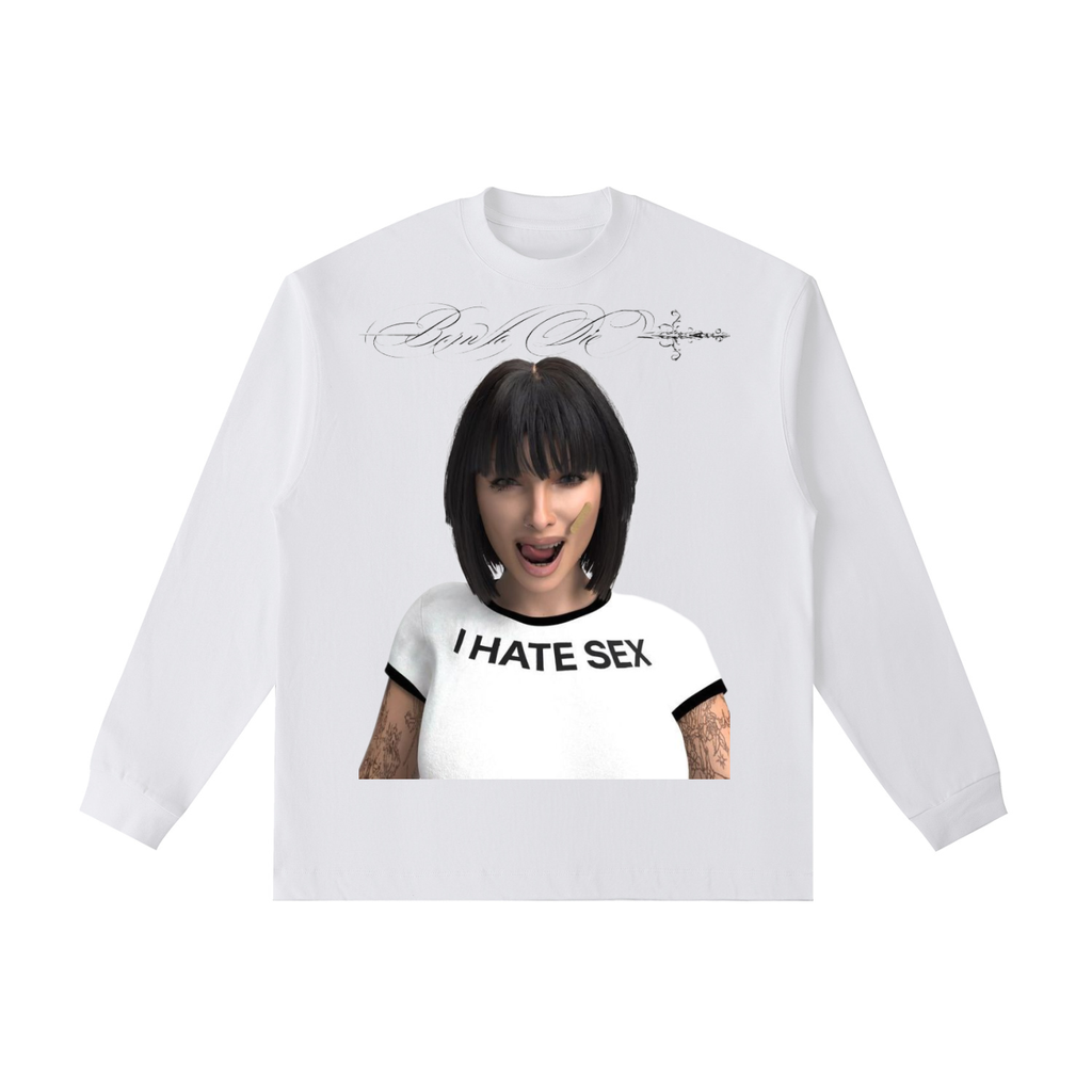 born to die white long sleeve